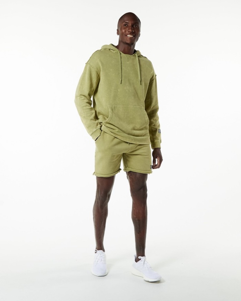 Hanorac Cu Gluga Barbati Alphalete Very Terry Verzi | 346175-LDM