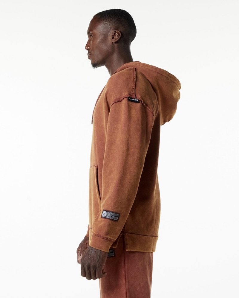 Hanorac Cu Gluga Barbati Alphalete Very Terry Kaki | 365901-COL