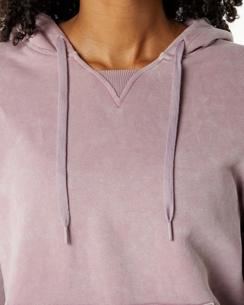 Hanorac Cu Gluga Dama Alphalete Very Terry Roz | 428039-DGX