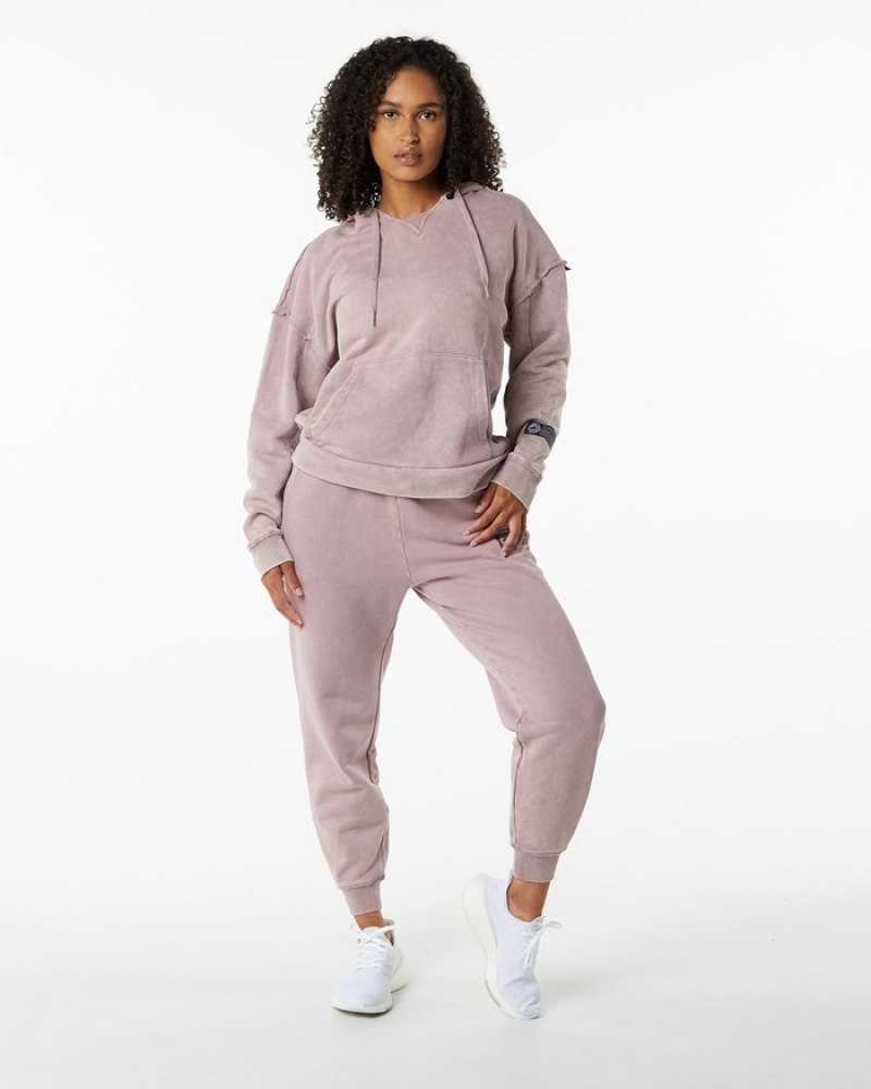 Hanorac Cu Gluga Dama Alphalete Very Terry Roz | 428039-DGX
