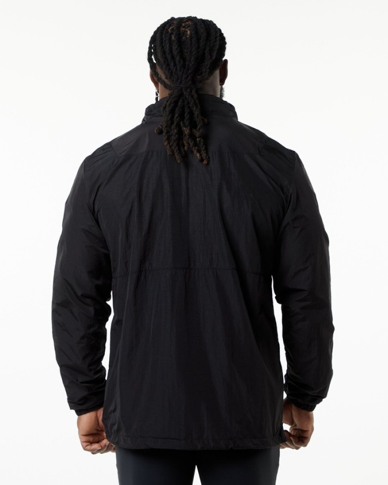 Hanorace Barbati Alphalete Endure Pullover Negrii | 970163-XLO