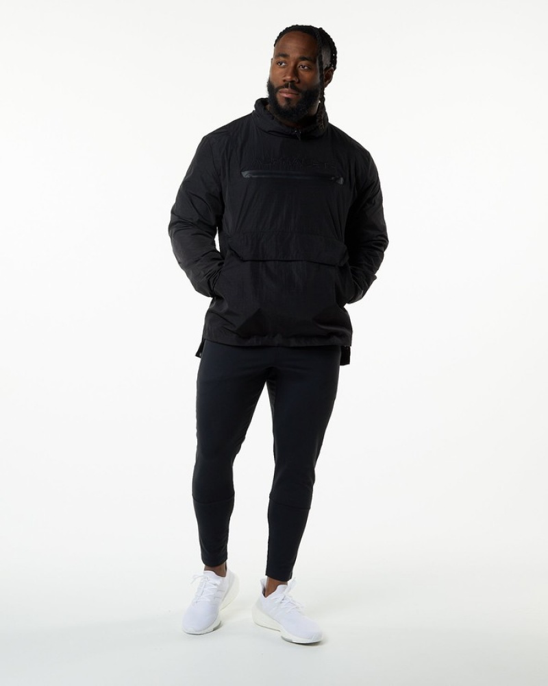 Hanorace Barbati Alphalete Endure Pullover Negrii | 970163-XLO