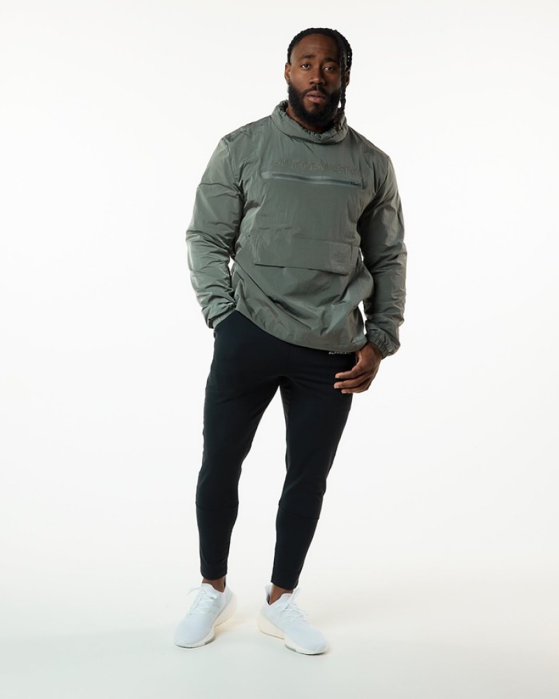 Hanorace Barbati Alphalete Endure Pullover Gri | 986452-TVU