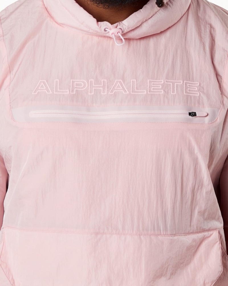 Hanorace Barbati Alphalete Endure Pullover Violet | 635714-BIS