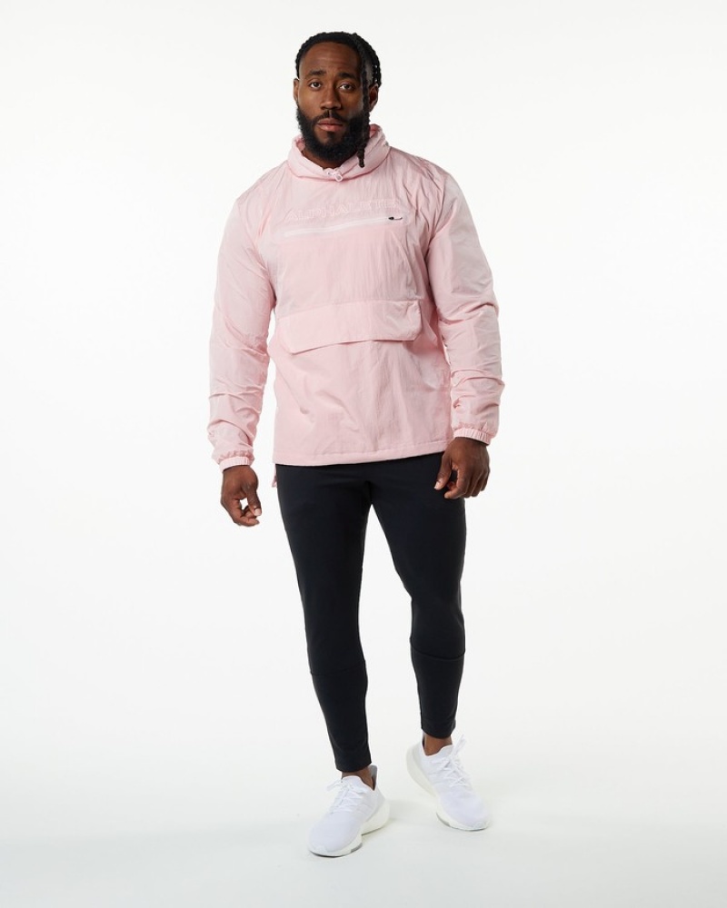 Hanorace Barbati Alphalete Endure Pullover Violet | 635714-BIS