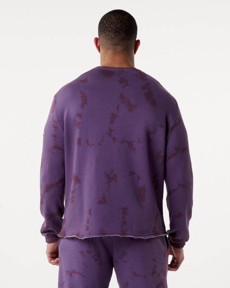 Hanorace Barbati Alphalete HCTS Drop Shoulder Violet | 481952-KXA