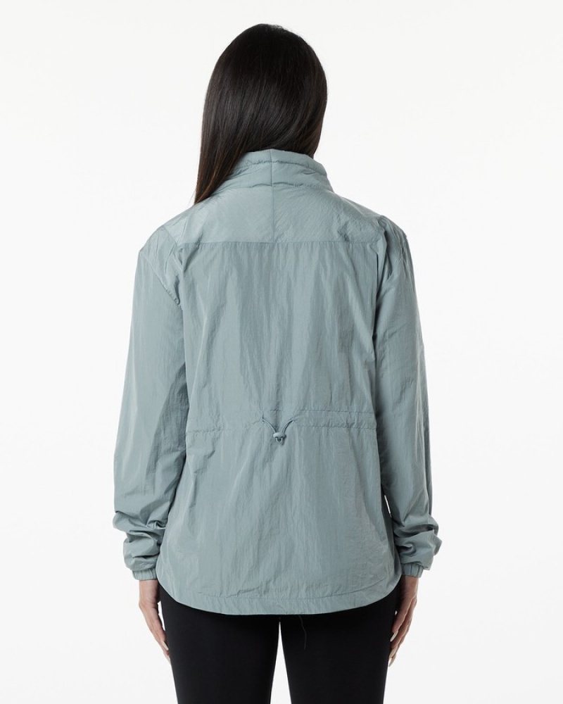 Hanorace Dama Alphalete Endure Pullover Gri Albastri | 690278-UCG