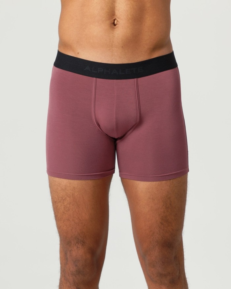 Lenjerie Barbati Alphalete Clasici Boxer 3pk Bej | 471569-TUD
