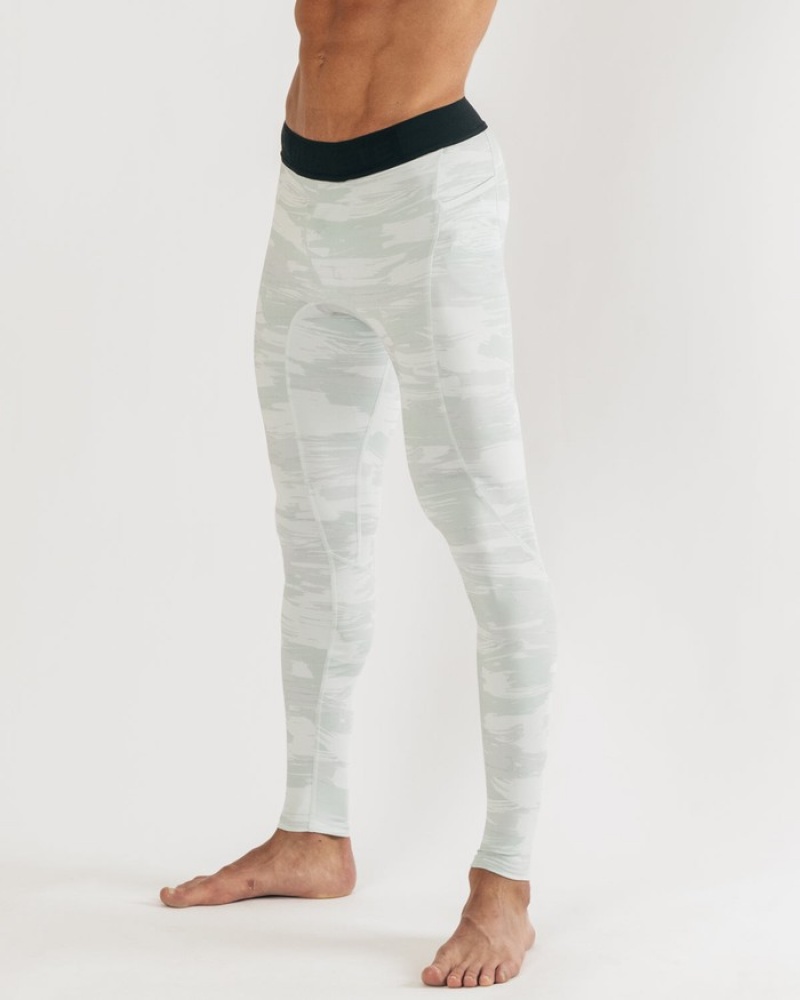 Lenjerie Barbati Alphalete Core Antrenament Argintii Camuflaj | 697085-CYK