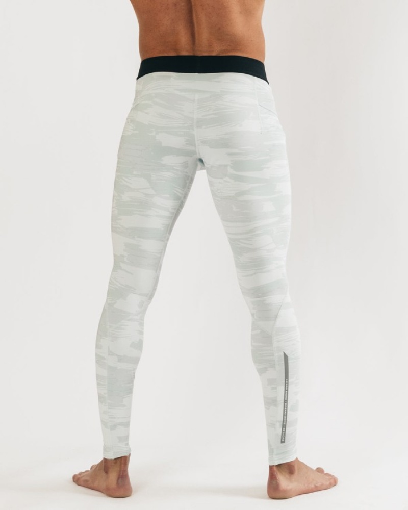 Lenjerie Barbati Alphalete Core Antrenament Argintii Camuflaj | 697085-CYK