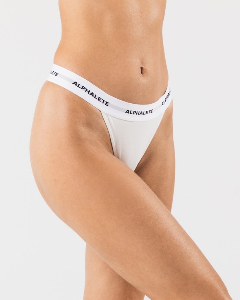 Lenjerie Dama Alphalete Acute Albi | 835619-PLY