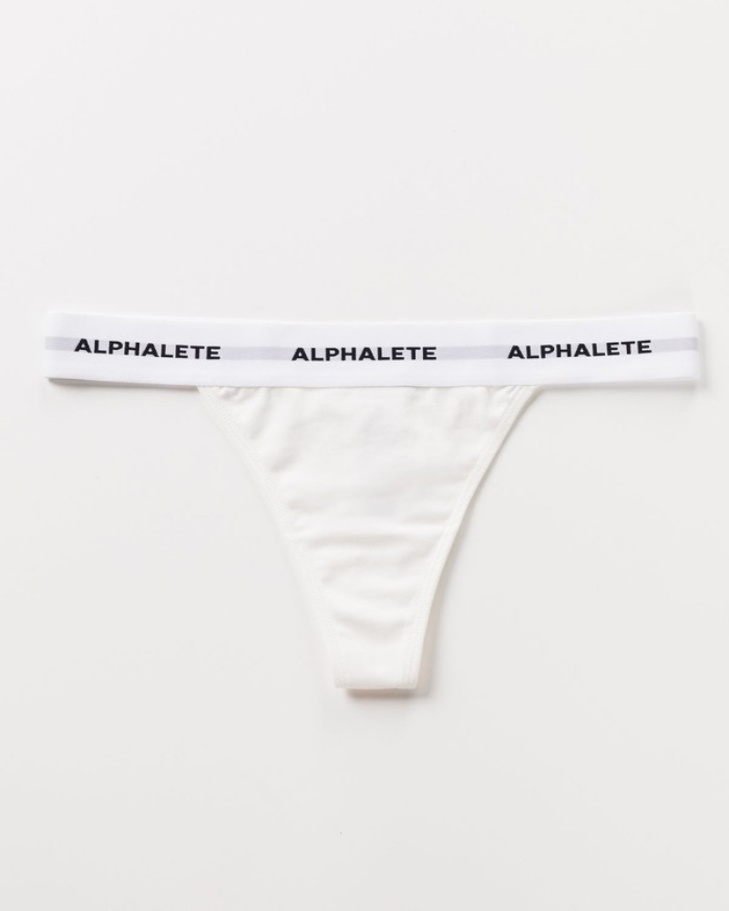 Lenjerie Dama Alphalete Acute Albi | 835619-PLY