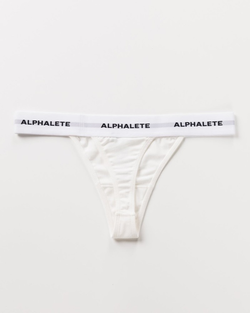 Lenjerie Dama Alphalete Acute Albi | 835619-PLY