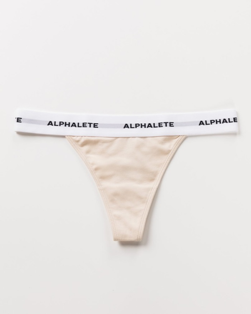 Lenjerie Dama Alphalete Acute Galbeni Deschis | 703629-PQL