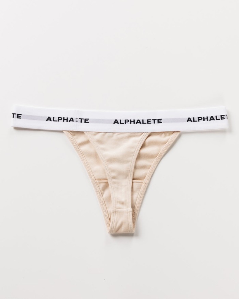Lenjerie Dama Alphalete Acute Galbeni Deschis | 703629-PQL