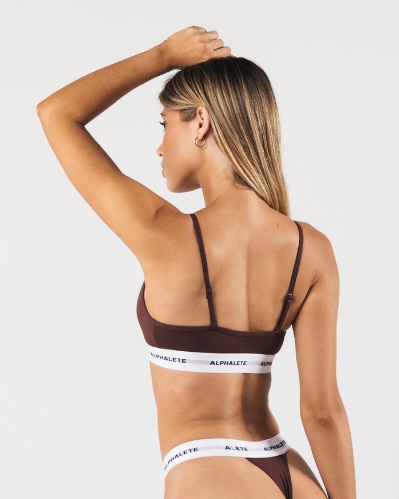 Lenjerie Dama Alphalete Acutelette Visinii | 976532-DAK