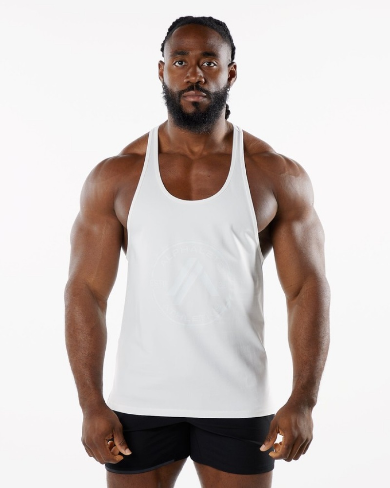 Maiouri Barbati Alphalete Dynasty Stringer Albi | 079532-FXN