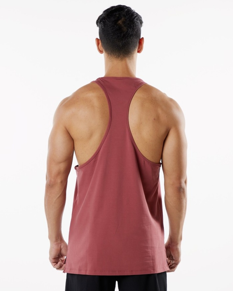 Maiouri Barbati Alphalete Emblem Stringer Rosii | 167405-VAR