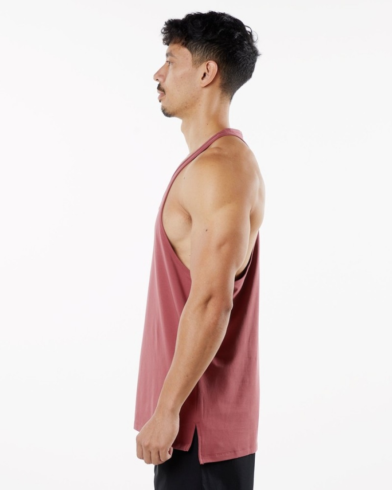 Maiouri Barbati Alphalete Emblem Stringer Rosii | 167405-VAR