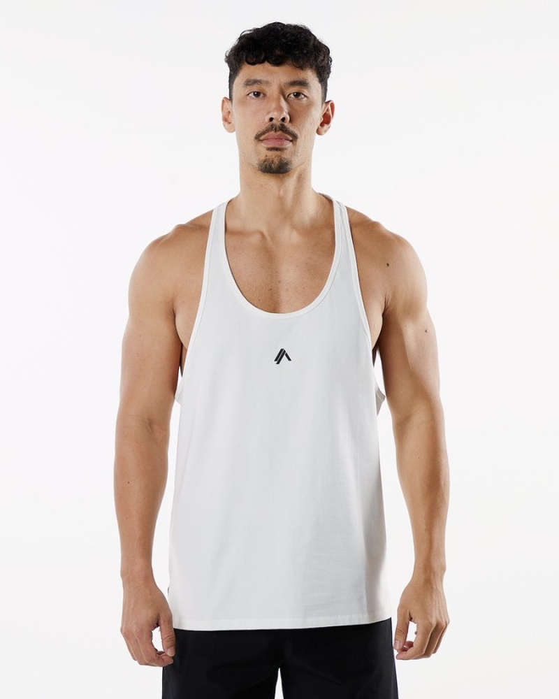 Maiouri Barbati Alphalete Emblem Stringer Albi | 142568-SYD
