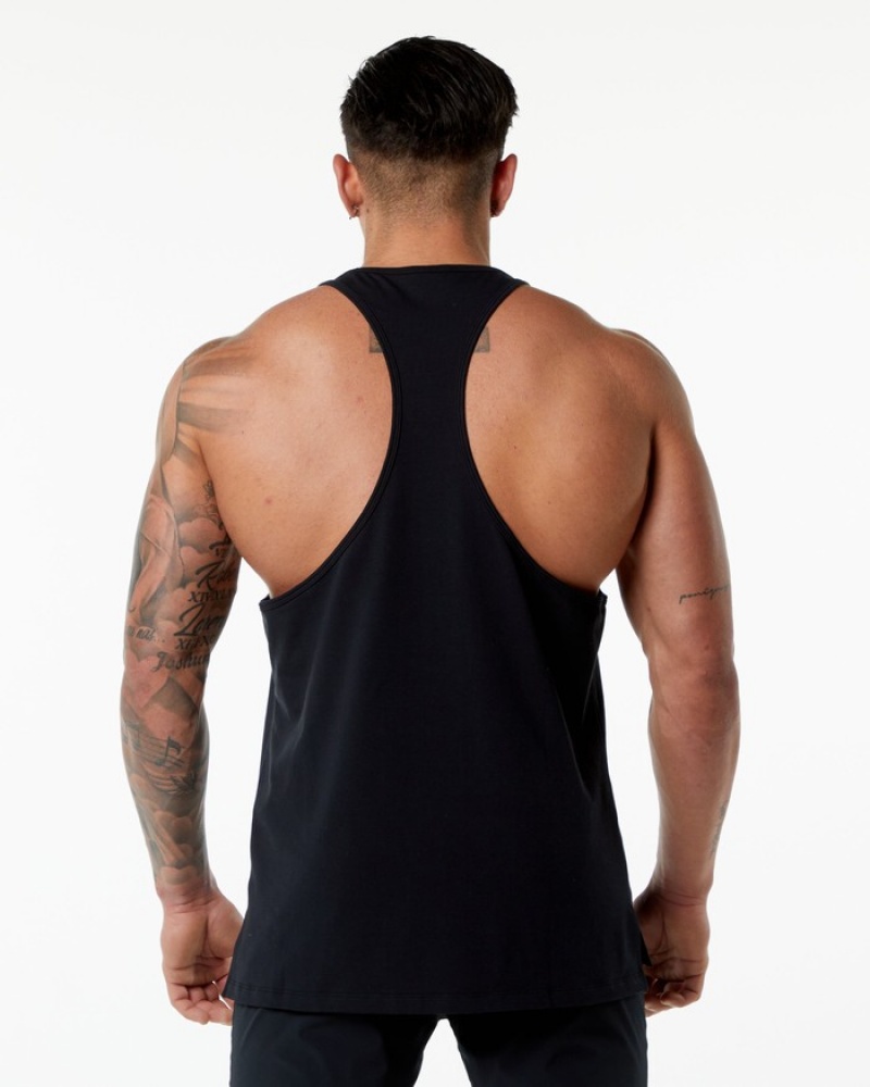 Maiouri Barbati Alphalete Emblem Stringer Negrii | 836159-LNC