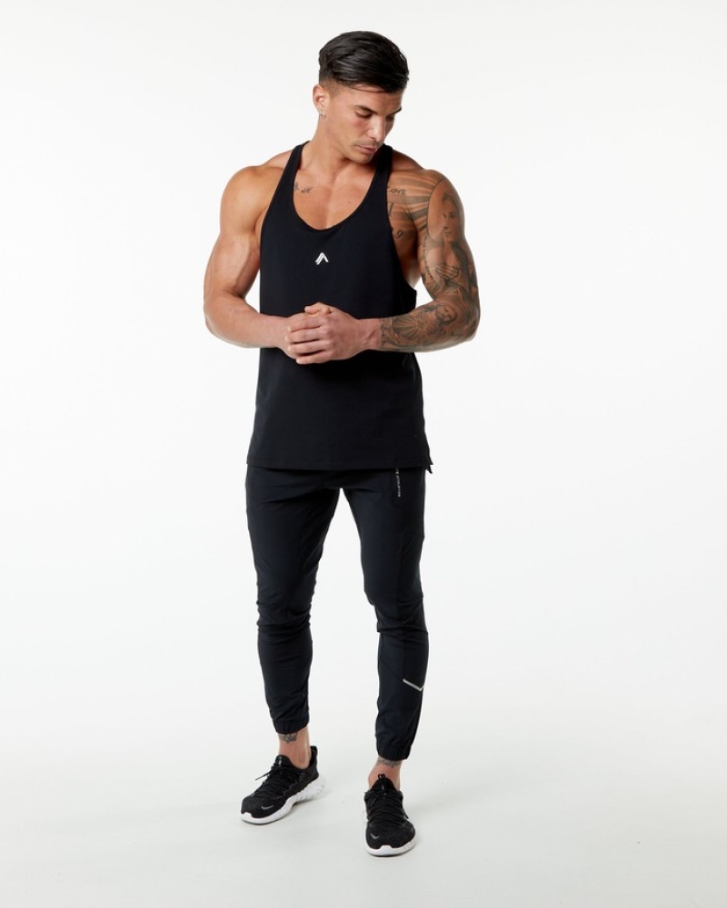 Maiouri Barbati Alphalete Emblem Stringer Negrii | 836159-LNC