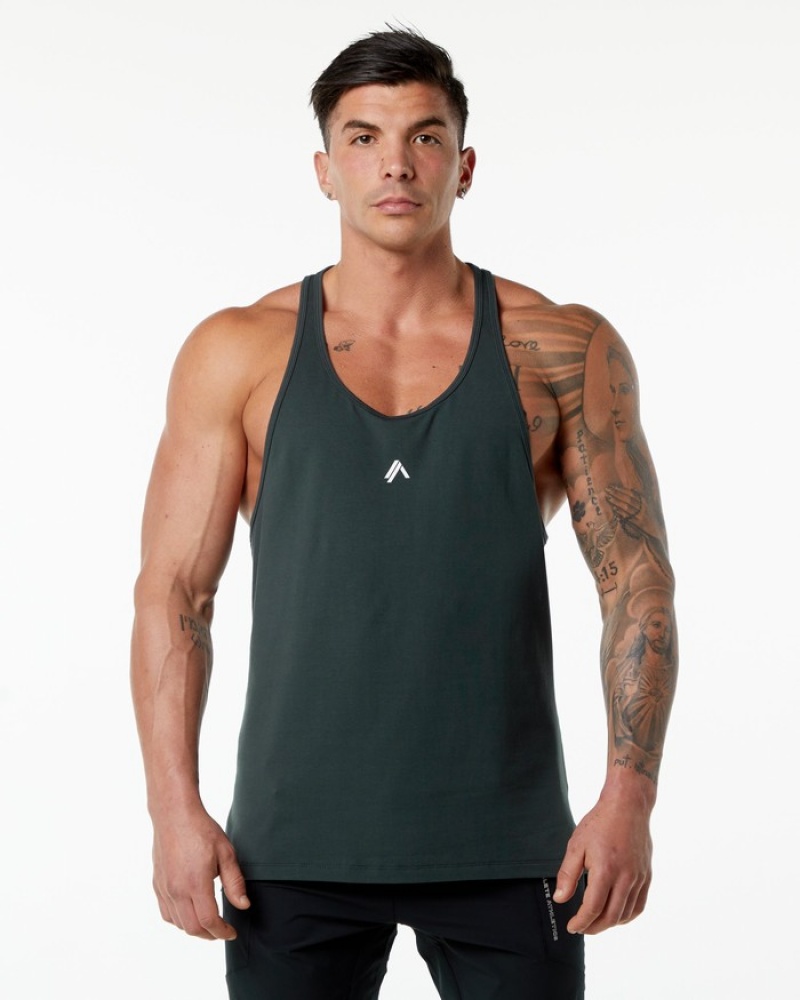 Maiouri Barbati Alphalete Emblem Stringer Verzi | 248057-XER