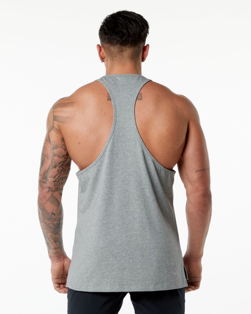 Maiouri Barbati Alphalete Emblem Stringer Gri | 453970-KTH