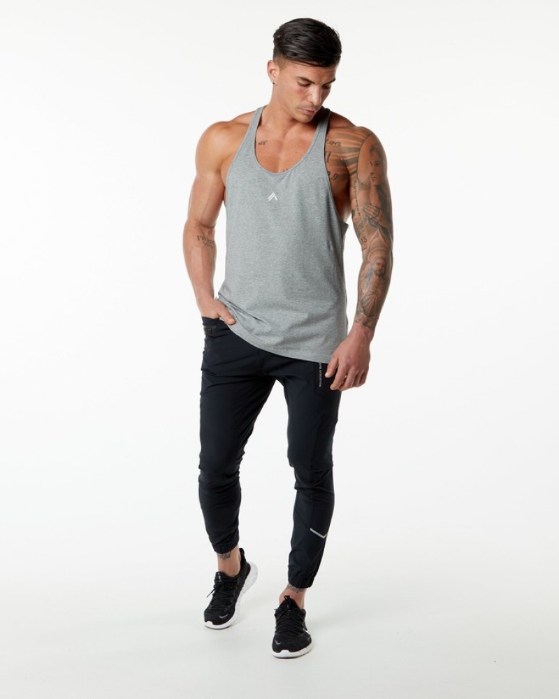 Maiouri Barbati Alphalete Emblem Stringer Gri | 453970-KTH