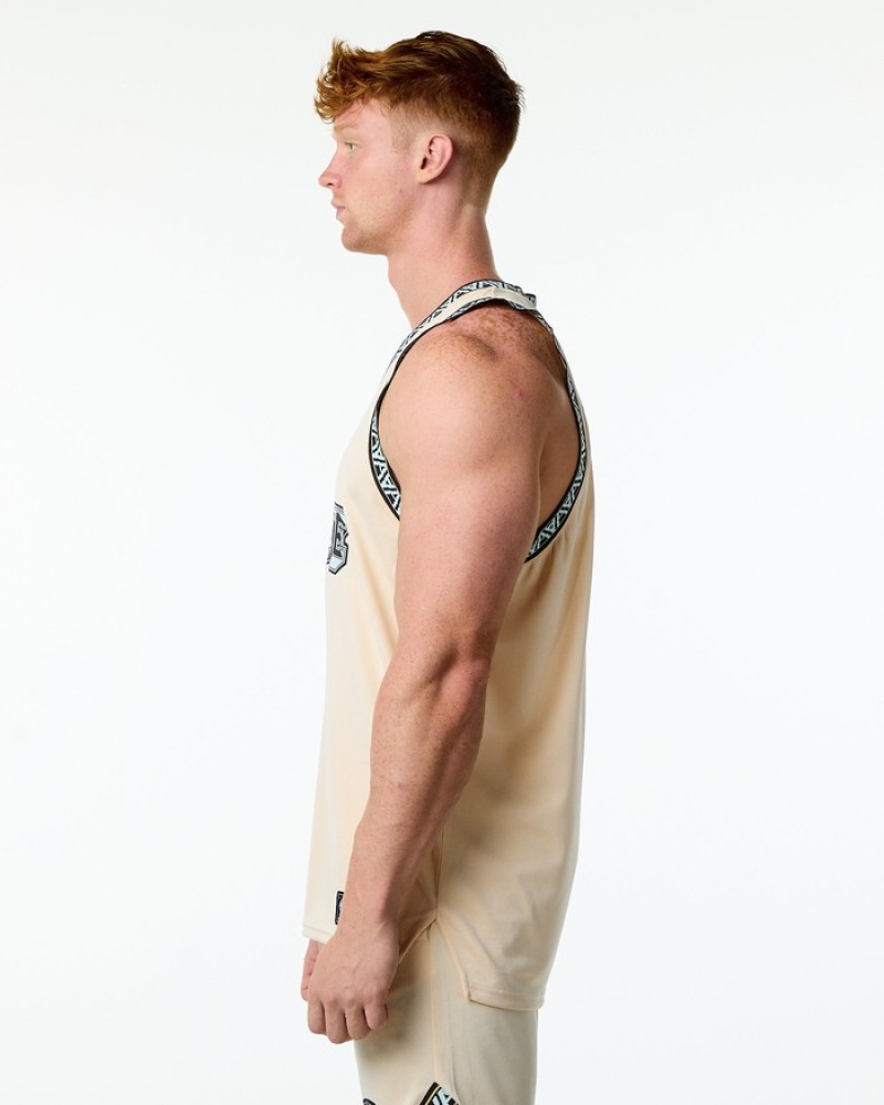 Maiouri Barbati Alphalete Varsity Basketball Jersey Maro | 697431-NPQ