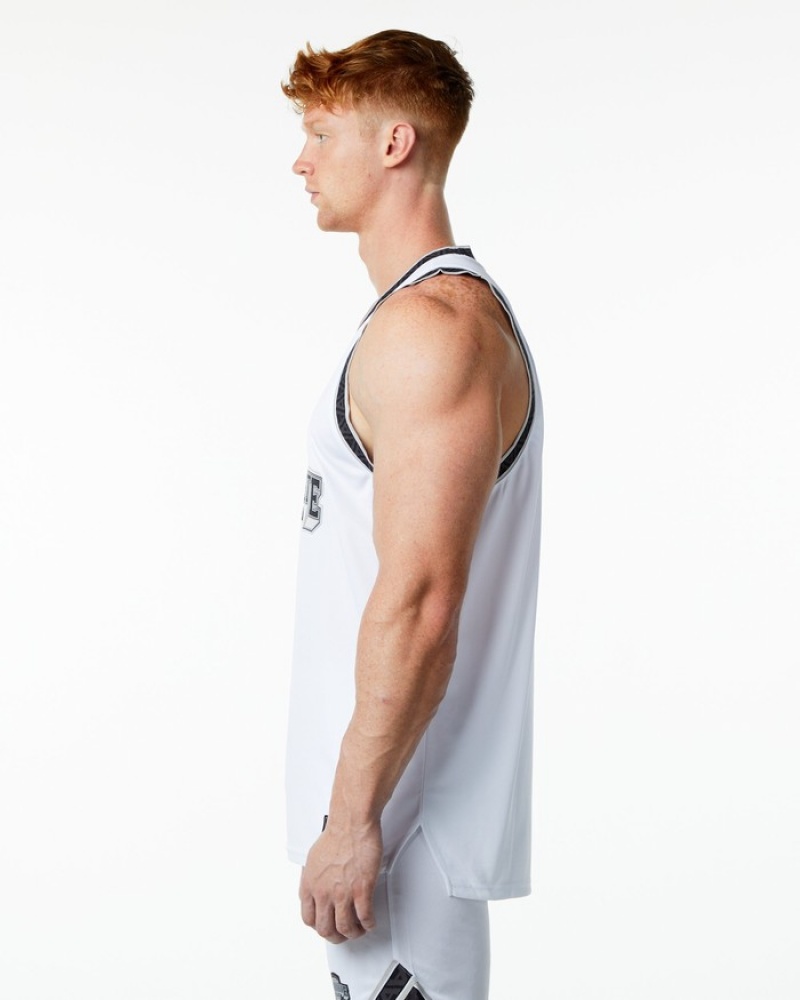 Maiouri Barbati Alphalete Varsity Basketball Jersey Albi | 629837-LHF