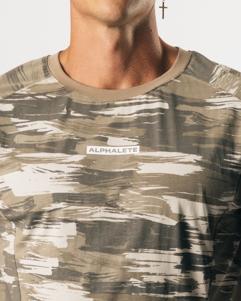 Maiouri Barbati Alphalete Velocity Fara Maneci Maro Camuflaj | 569832-VIX