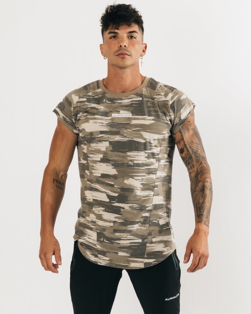 Maiouri Barbati Alphalete Velocity Fara Maneci Maro Camuflaj | 569832-VIX