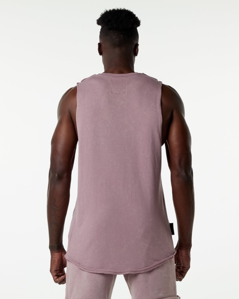 Maiouri Barbati Alphalete Very Terry Cutoff Roz | 054768-EAJ