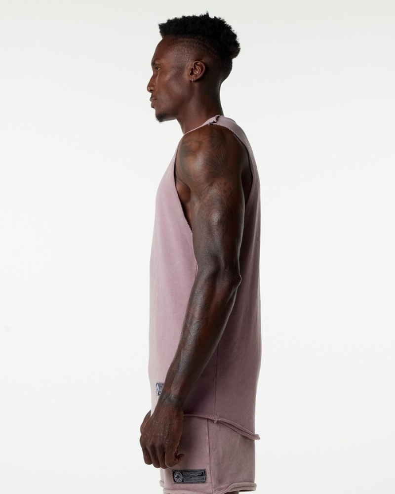 Maiouri Barbati Alphalete Very Terry Cutoff Roz | 054768-EAJ