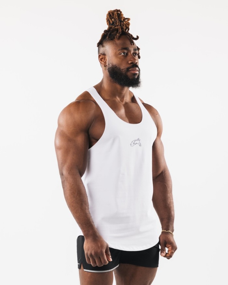Maiouri Barbati Alphalete Wolf Head Raw Cut Albi | 871653-FRU
