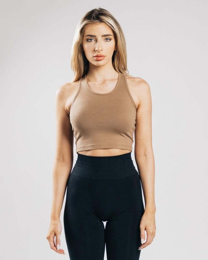 Maiouri Dama Alphalete Essential Crop Maro Inchis | 863410-GUH