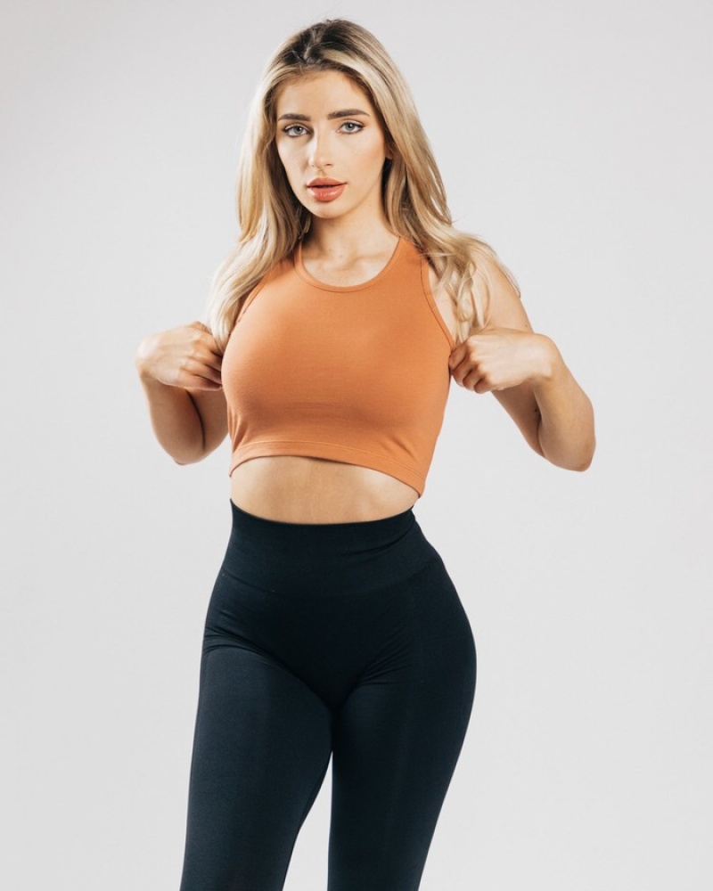 Maiouri Dama Alphalete Essential Crop Portocalii | 509643-WSU