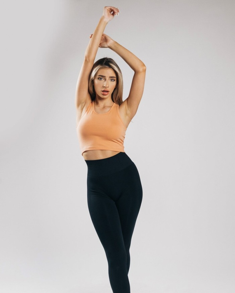 Maiouri Dama Alphalete Essential Crop Portocalii | 327859-JWD