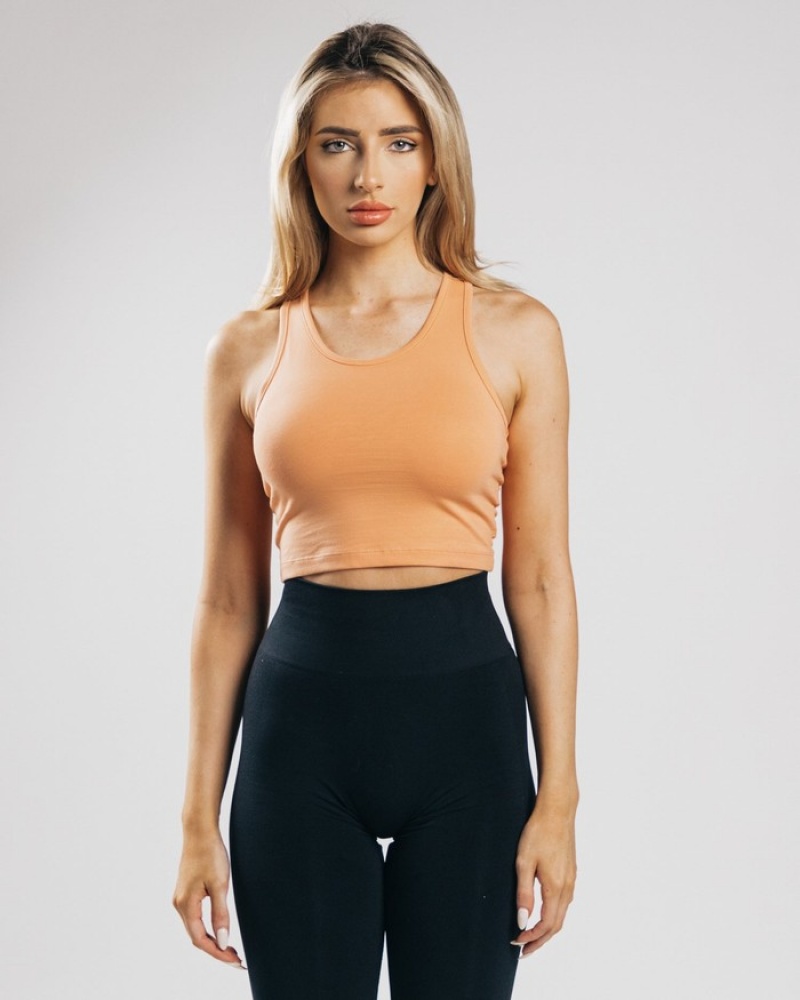 Maiouri Dama Alphalete Essential Crop Portocalii | 327859-JWD