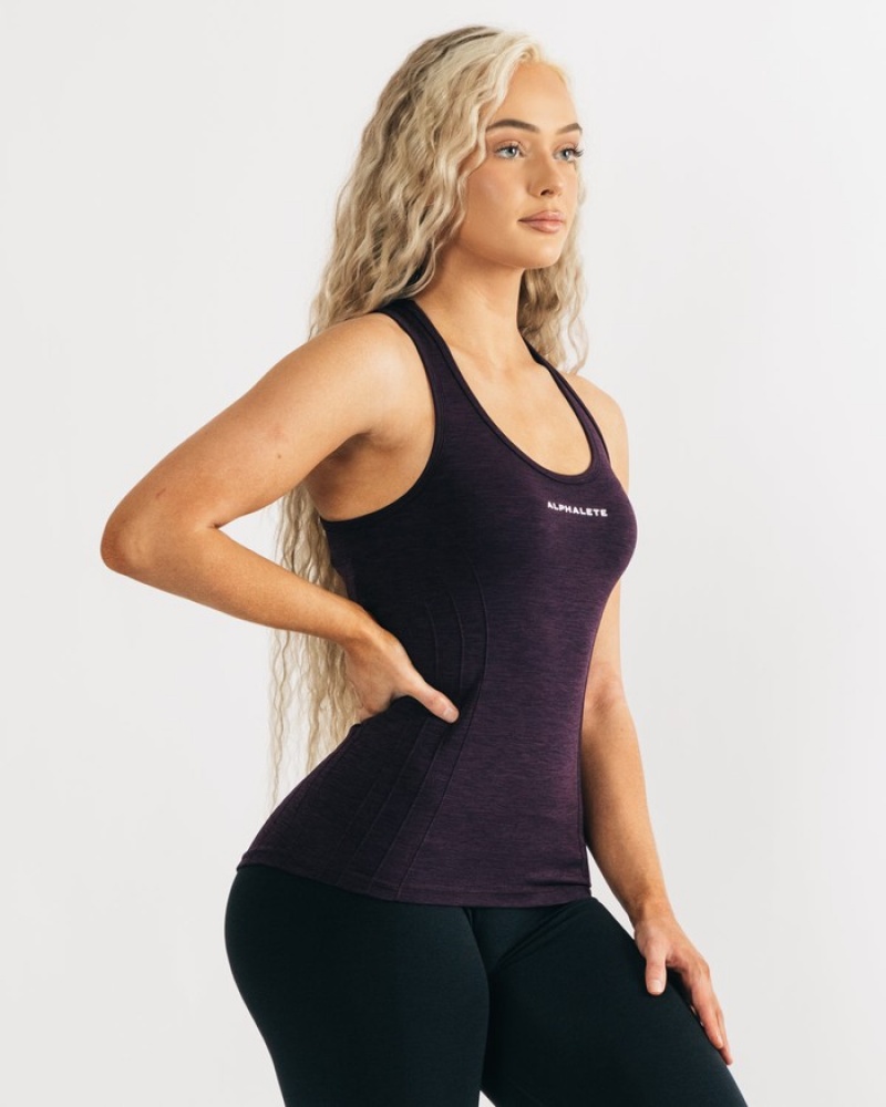 Maiouri Dama Alphalete Seamless Negrii | 072451-VZE