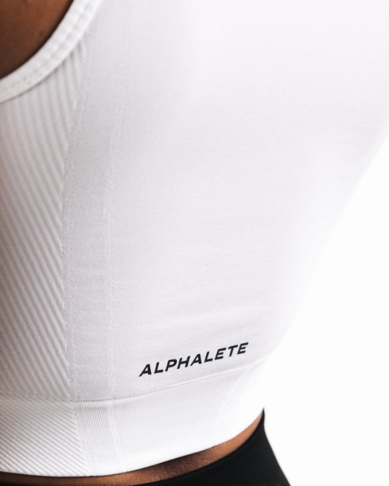 Maiouri Dama Alphalete Stratus Crop Albi | 812506-ZTB