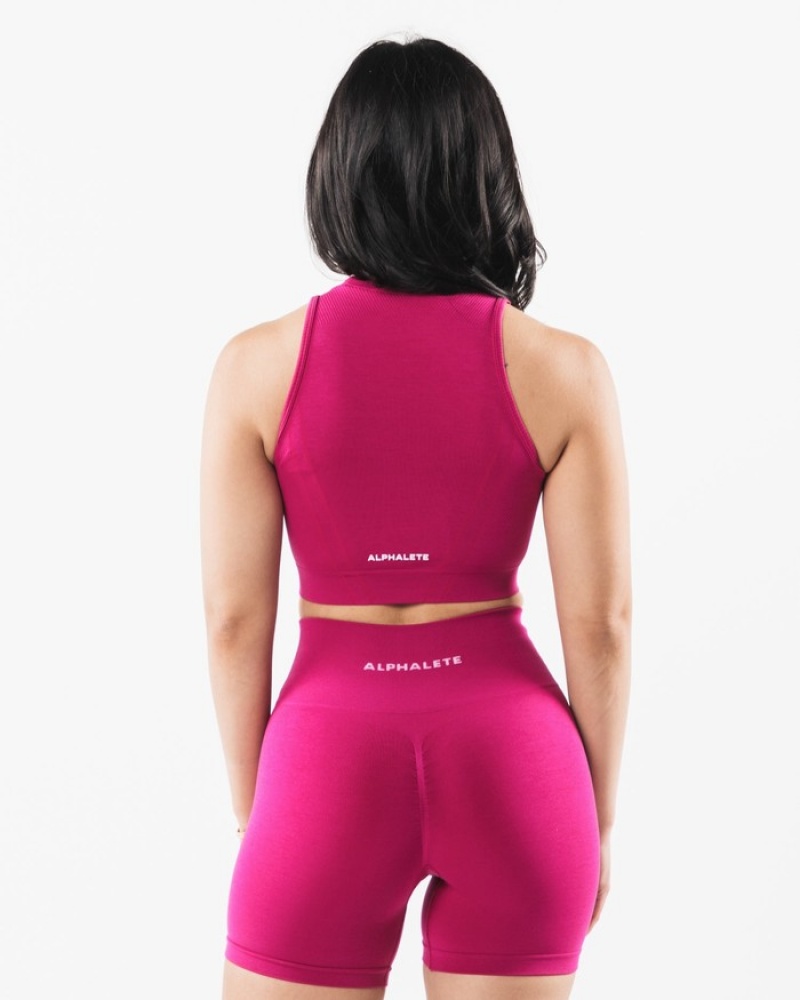 Maiouri Dama Alphalete Stratus Crop Roz | 659102-GAH