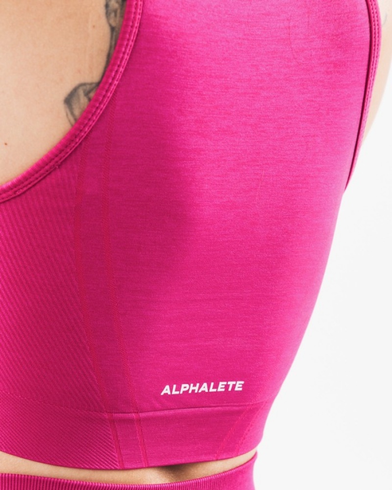Maiouri Dama Alphalete Stratus Crop Roz | 659102-GAH