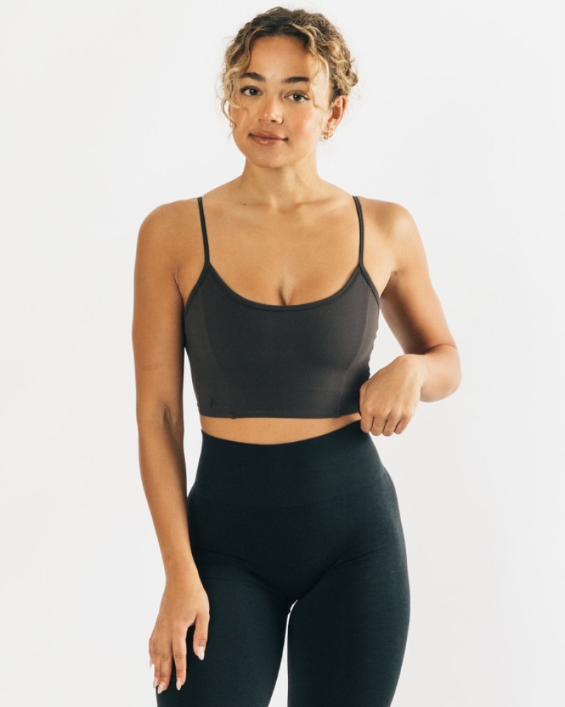 Maiouri Dama Alphalete Ultrasoft Allure Gri | 850642-URQ