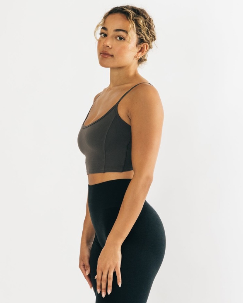 Maiouri Dama Alphalete Ultrasoft Allure Gri | 208417-HQD