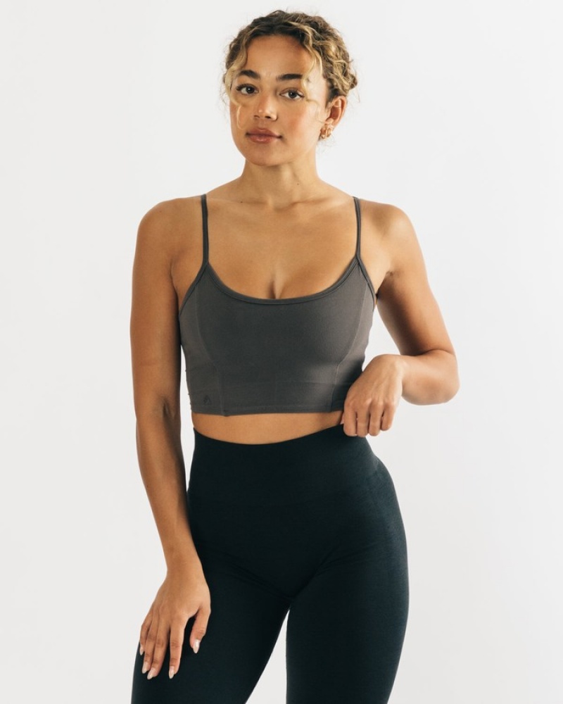 Maiouri Dama Alphalete Ultrasoft Allure Gri | 208417-HQD