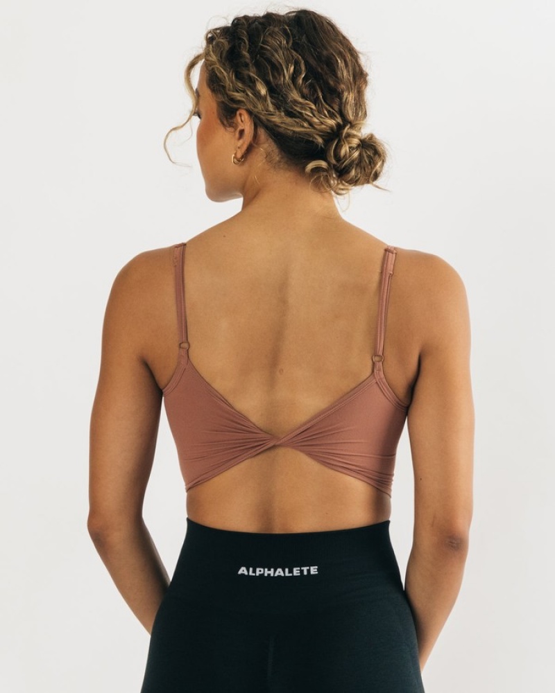 Maiouri Dama Alphalete Ultrasoft Allure Roz | 963587-JAD