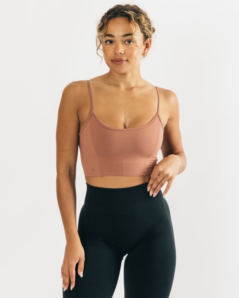 Maiouri Dama Alphalete Ultrasoft Allure Roz | 963587-JAD