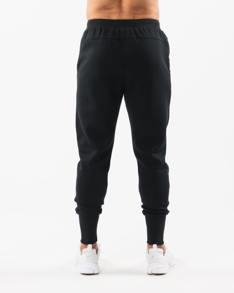 Pantaloni Jogger Barbati Alphalete Academy Club Negrii | 379621-QAC